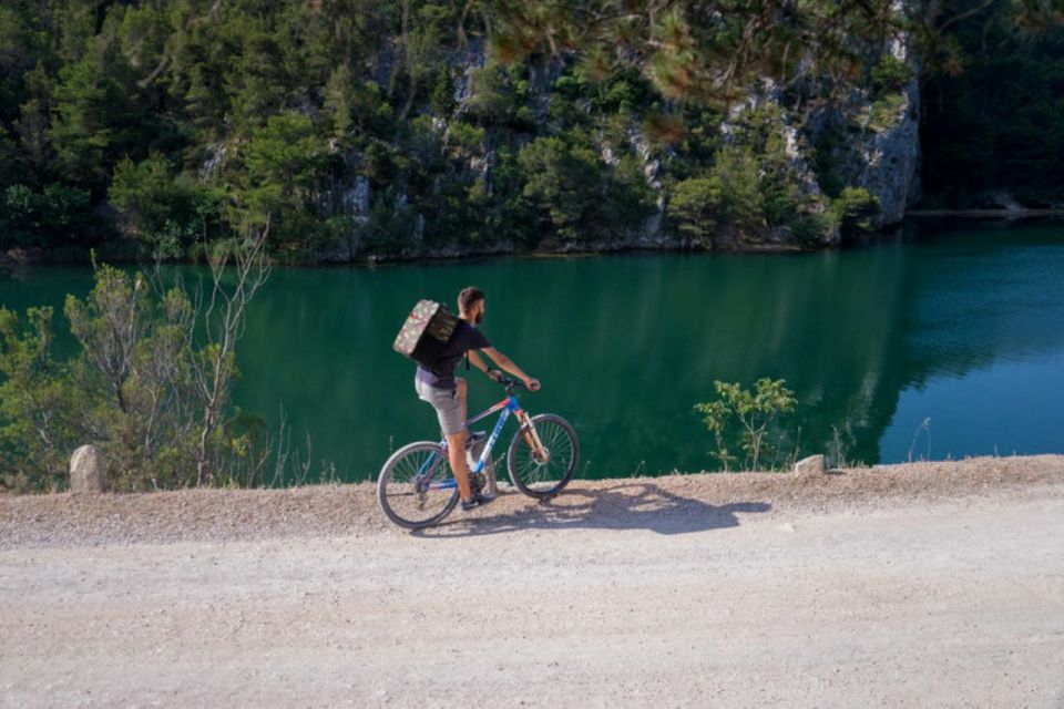 From Split or Trogir: NP Krka Bike Tour & Primošten - Key Points