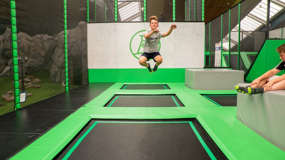 Gelsenkirchen: Alma Park Trampoline Area Admission - Key Points