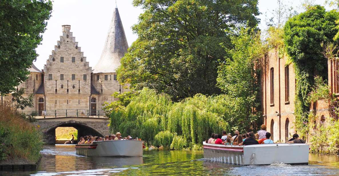 Ghent: 50-Minute Medieval Center Guided Boat Trip - Key Points