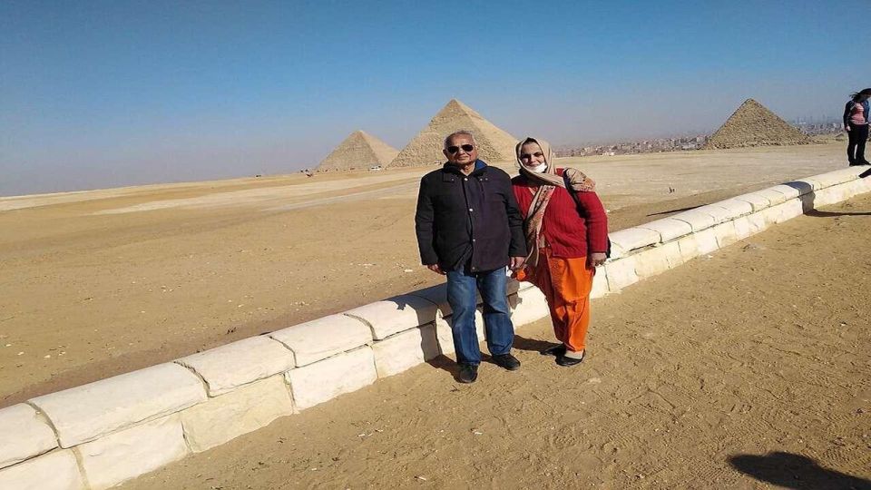 Giza: Full Day Tour Giza Pyramids and Memphis and Saqqara - Key Points