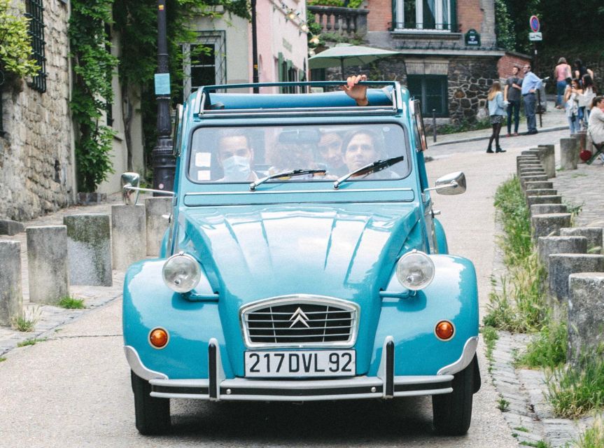 Guided Tour of Paris in Citroën 2CV - Key Points