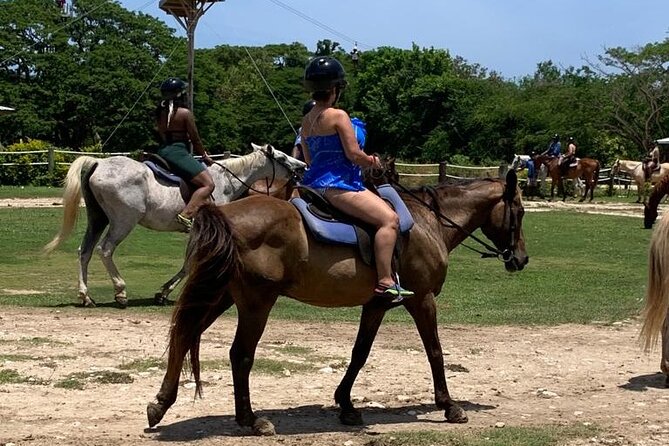 Horseback Ride, Zipline and ATV Adventure From Montego Bay - Key Points