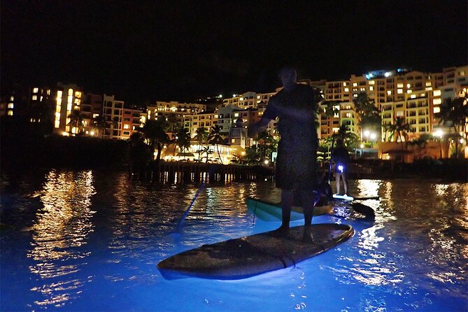 Illuminated Night Kayak From Marriott Frenchmans Cove Dock, US Virgin Islands - Key Points