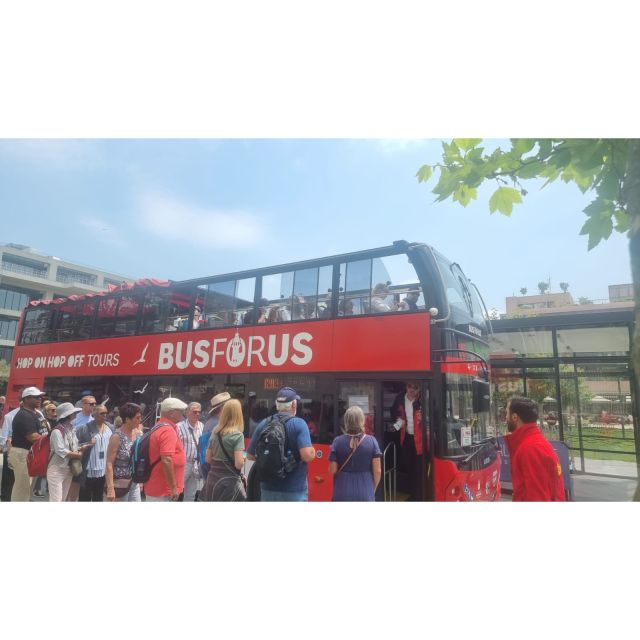 Istanbul: Hop-On Hop-Off Sightseeing Bus With Audio Guide - Key Points