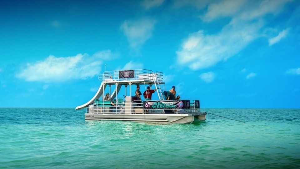 Key West: Double Decker Pontoon Boat - Key Points