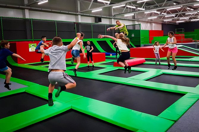 Krakow-Mateczny Trampoline Park - 1 Hour Ticket - Key Points