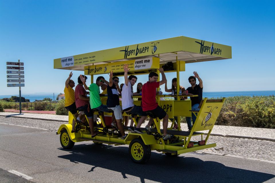 Lisbon: 1-Hour Beer or Sangria Bike Sightseeing Tour - Key Points