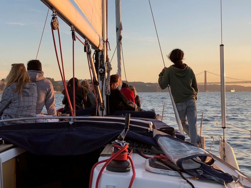 Lisbon: Enjoy a Sunset or Night Tagus River Sailboat Cruise - Key Points