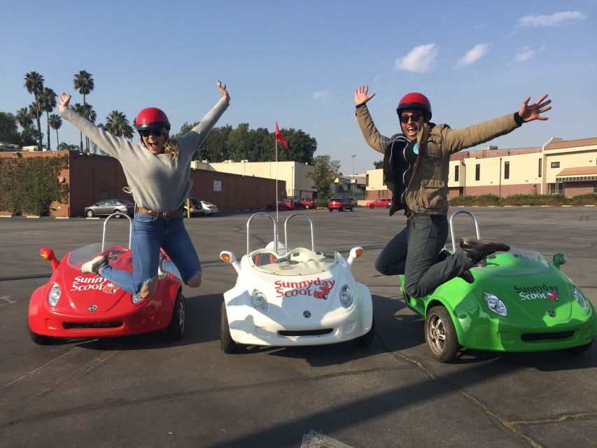 Los Angeles: 1-Hour Mini-Car Guided Adventure Ride YOU Drive - Key Points