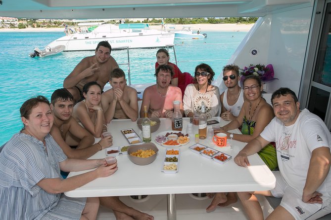 Luxury Private Full-Day Catamaran Charter in St Maarten & Saint-Martin - Overview of the Catamaran Cruise