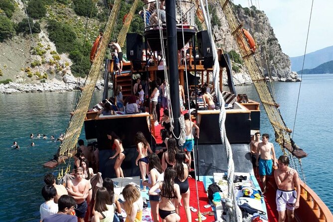 Marmaris All Inclusive Pirate Boat Trip With BBQ Lunch - Key Points