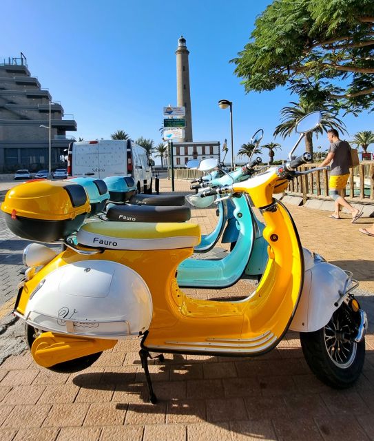 Maspalomas/ Las Palmas G.C Electric Vintage Scooter for Rent - Key Points