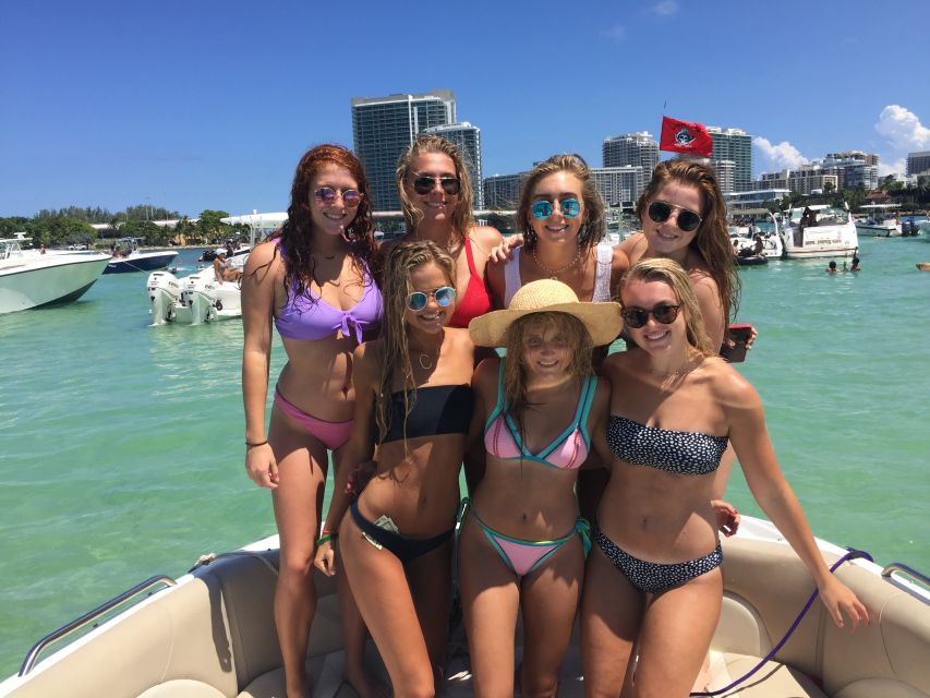 Miami: Private Boat Party at Haulover Sandbar - Key Points