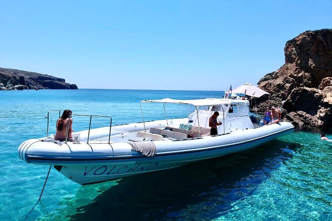 Milos: Half-Day Speedboat Cruise to Kleftiko With Snorkeling Tour - Key Points