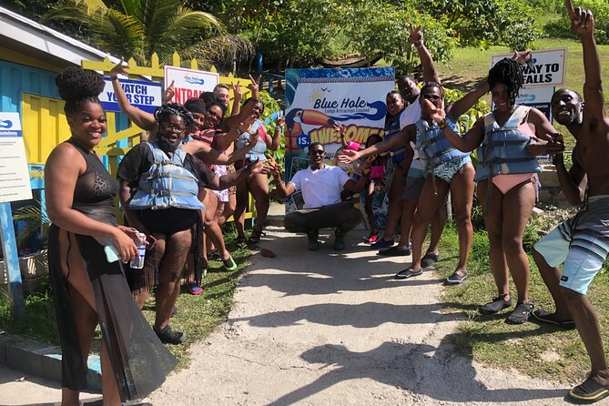 Mobay to Martha Brae River Rafting, Blue Hole & Secret Falls Tour - Key Points