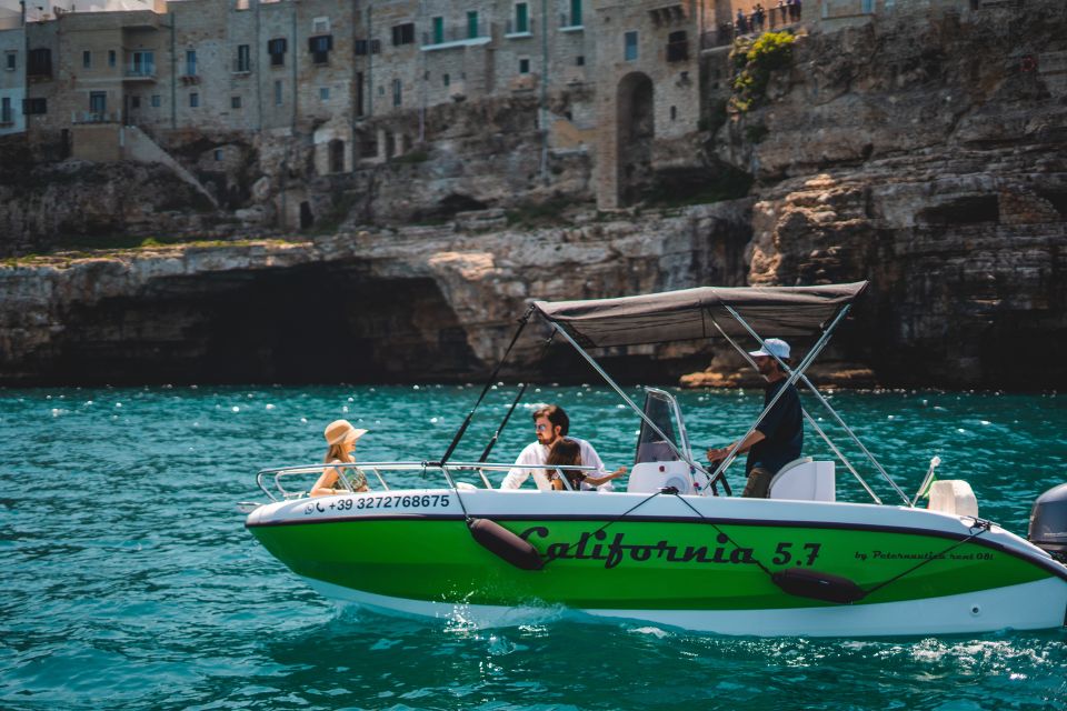 Monopoli: Private Polignano a Mare Grottos Speedboat Cruise - Key Points