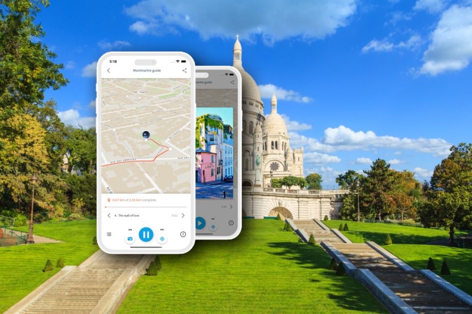 Montmartre, Paris: Self Guided Audio Tour in Your Smartphone - Key Points