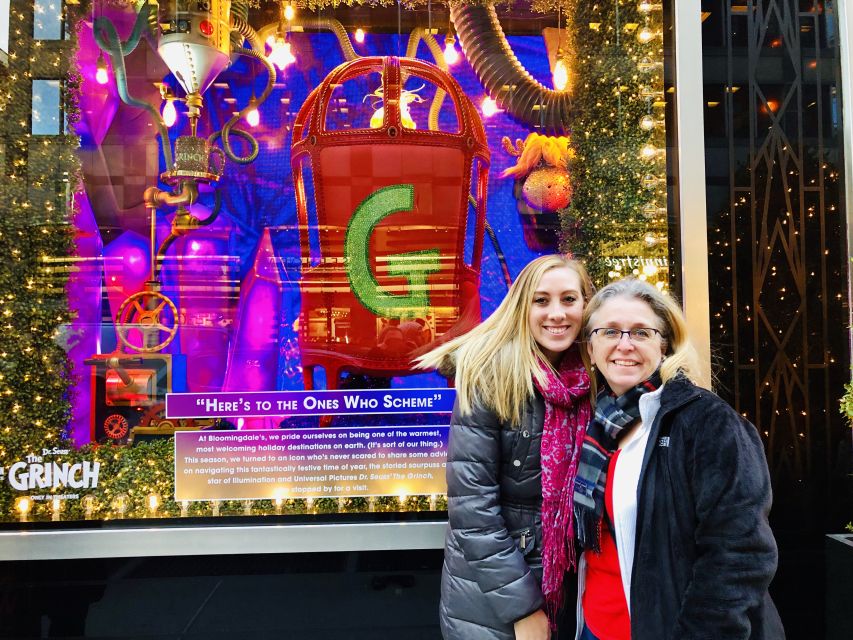 New York Holiday Lights and Movie Sites Bus Tour - Key Points