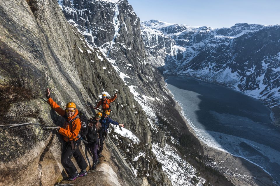 Odda: Full-Day Trolltunga Hiking, and Climbing Tour - Key Points