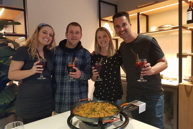 Paella & Sangria Showcase Cooking Experience on a Rooftop - Key Points