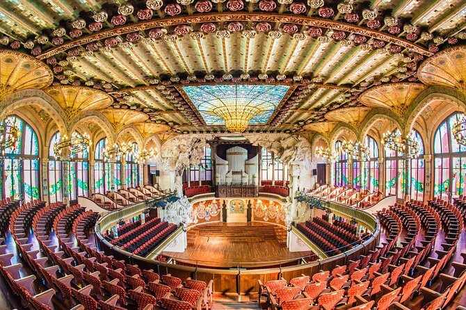 Palau De La Musica Catalana Admission Ticket With Audioguide - Key Points