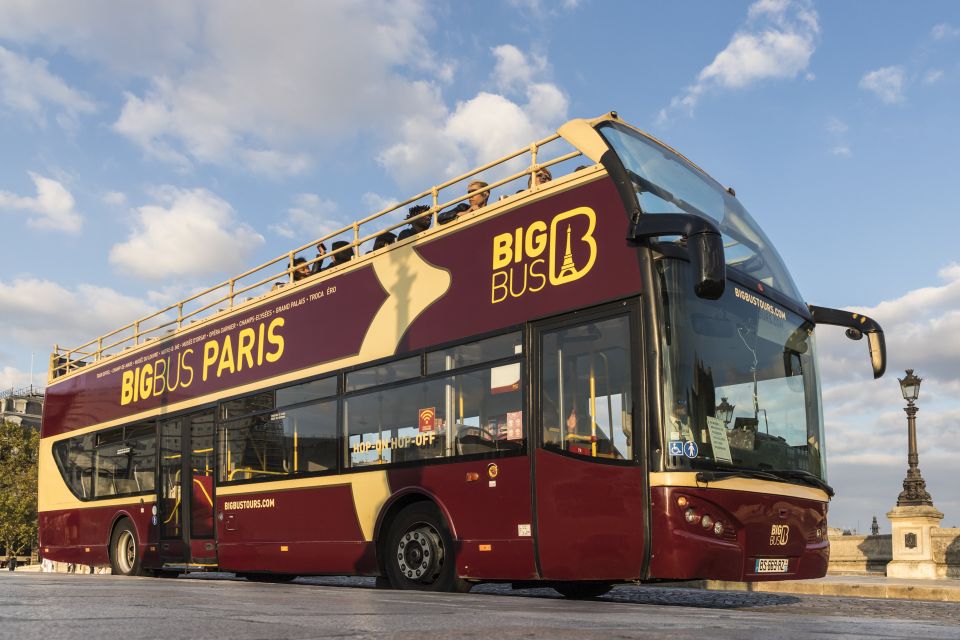 Paris: Big Bus Hop-on Hop-off Tour and Seine River Cruise - Key Points