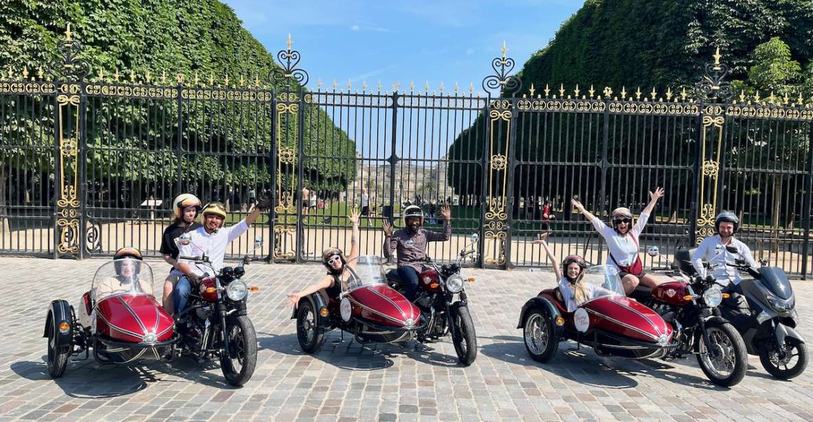 Paris Sidecar Tour : Secrets of the Left Bank - Key Points