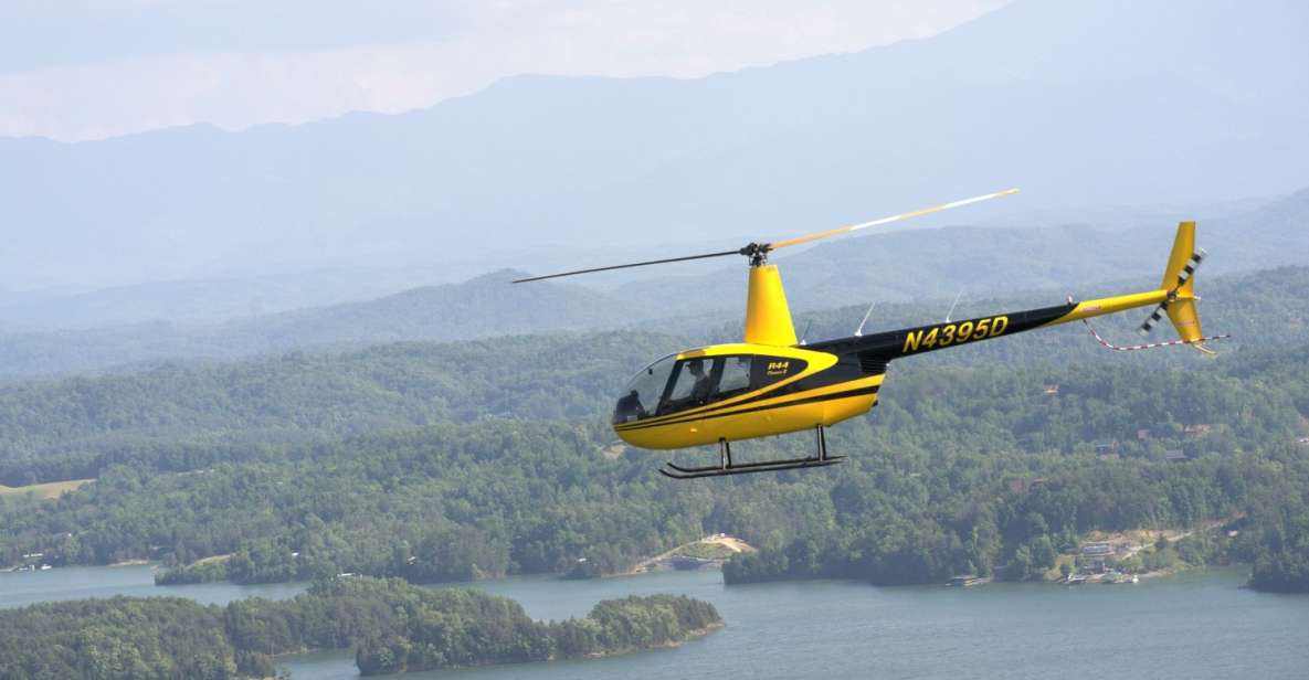 Pigeon Forge: French Broad River and Lake Helicopter Trip - Key Points