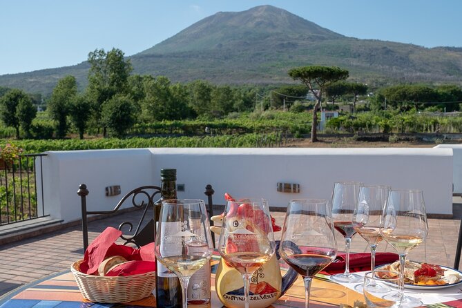 Pompeii Vesuvius Day Tour From Naples With Italian Lunch and Wine - Key Points