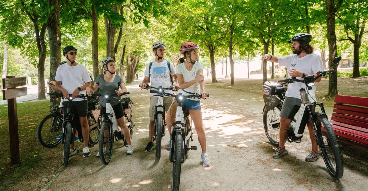 Porto Riverbank Tour on an E-Bike: Atlantic Coast, Gardens - Key Points