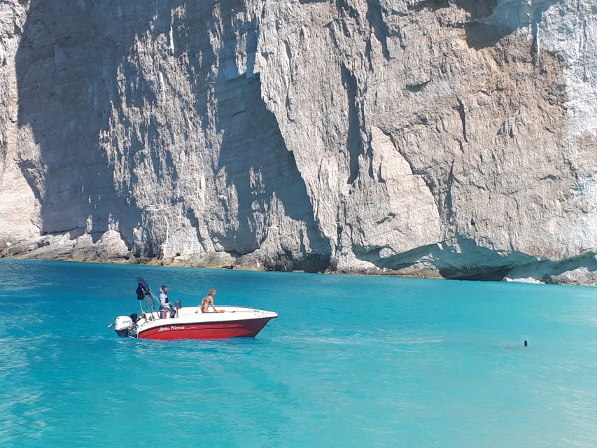 Porto Vromi: Navagio Beach & Blue Caves Private Boat Tour - Key Points