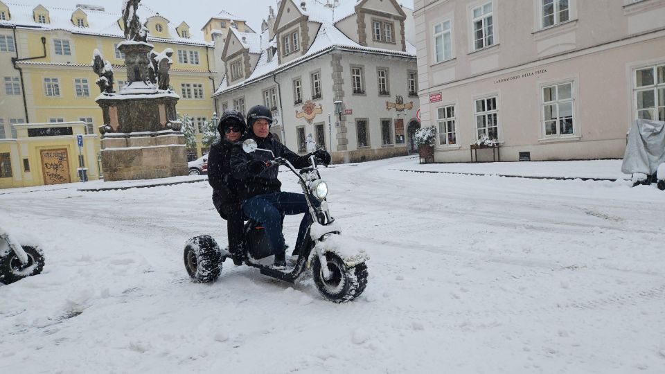 Prague: Electric Trike Viewpoints Tour With a Guide - Key Points