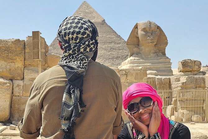 Private Tour Giza Pyramids Sphinx Memphis Saqqara Lunch Camelride - Tour Details