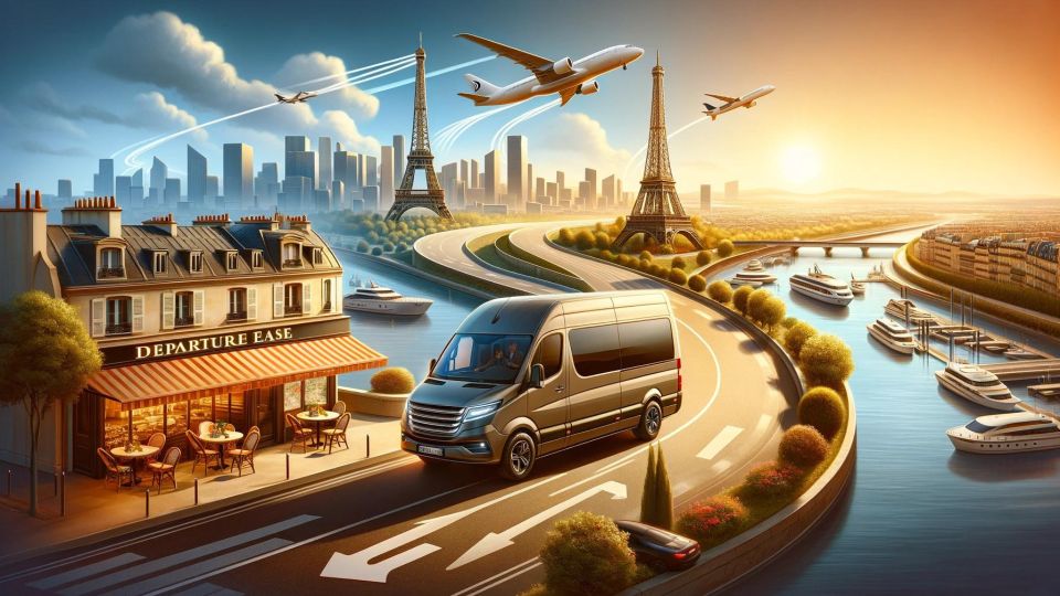 Private Van Transfer From Paris to CDG Airport - Key Points