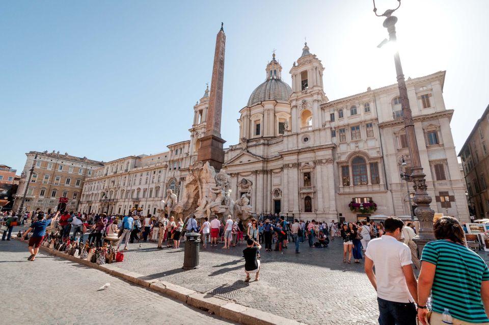 Rome: Colosseum Arena, Roman Forum and Navona Private Tour - Key Points