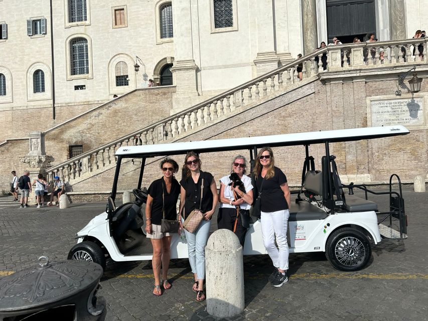 Rome: Hidden Gems and Catacombs Tour by Golf Cart - Key Points