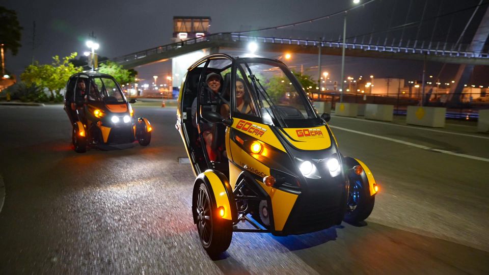 San Diego: Coronado Island Electric GoCar Night Tour - Key Points