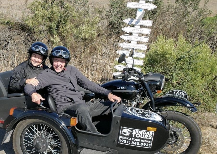 Santa Barbara: Private Scenic Tandem Sidecar Tour - Key Points