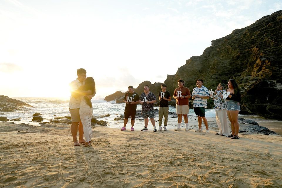 Secrete Proposal Photo/Video Honolulu Blowhole - Key Points