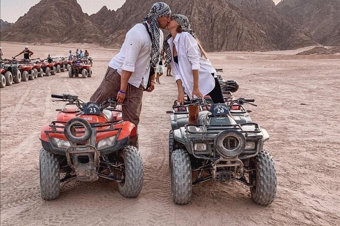 Sharm: Quad Bike or Car Buggy, Camel Ride & Optional VIP Bedouin Dinner & Show - Key Points