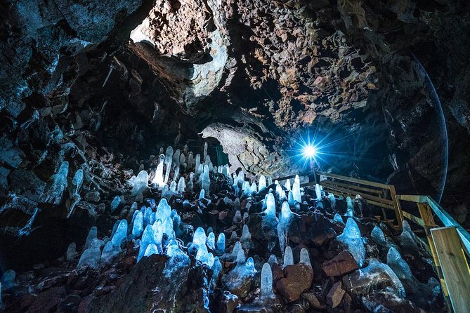 Silver Circle Tour: Lava Cave and Waterfalls Small-Group Day Tour - Key Points