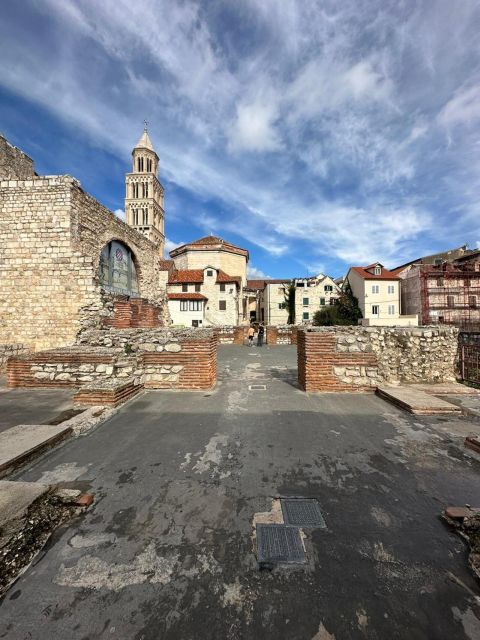 Split and Diocletians Palace Walking Tour With a Local Guid - Key Points