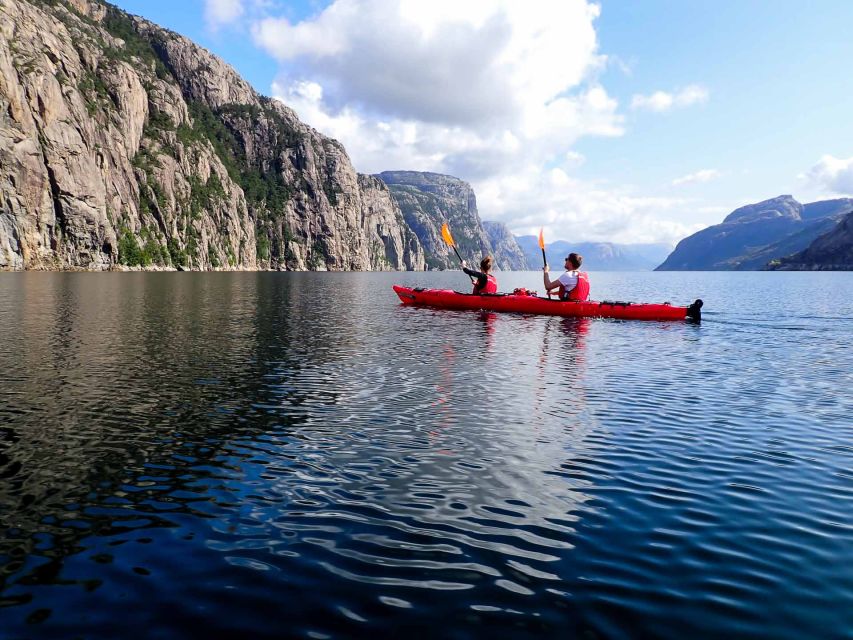 Stavanger: Lysefjord Kayaking Trip With Gear & Snacks - Key Points