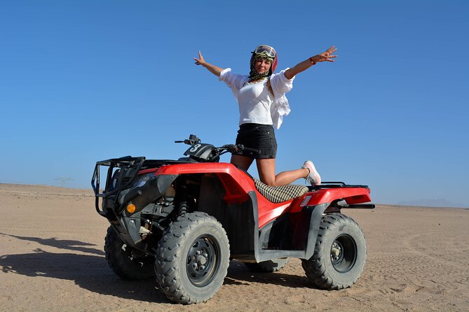 Super Safari ATV Quad Full Day and Jeep & Camel Ride & Dinner Party - Hurghada - Key Points