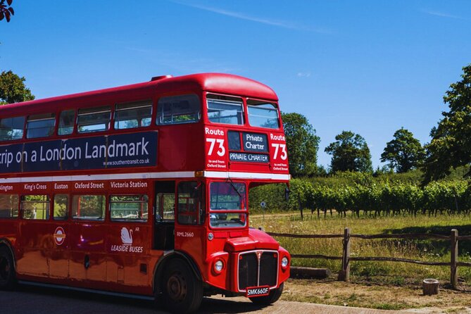 Sussex Vineyard & Winery Bus Tour on Iconic Vintage London Bus - Key Points