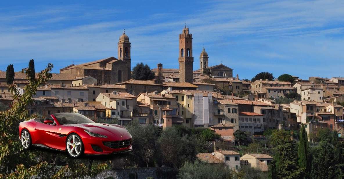 Tour of Brunello/Montalcino in Ferrari - Key Points