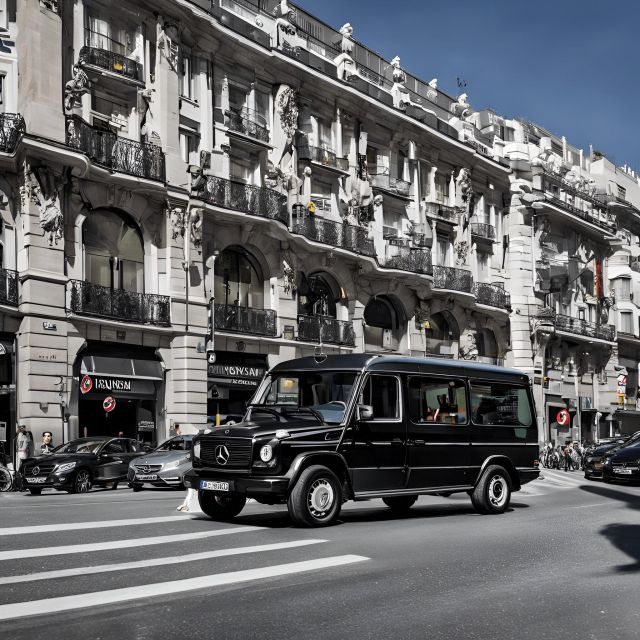 Van 7 Pax - 8 Hours Availability in Madrid - Key Points