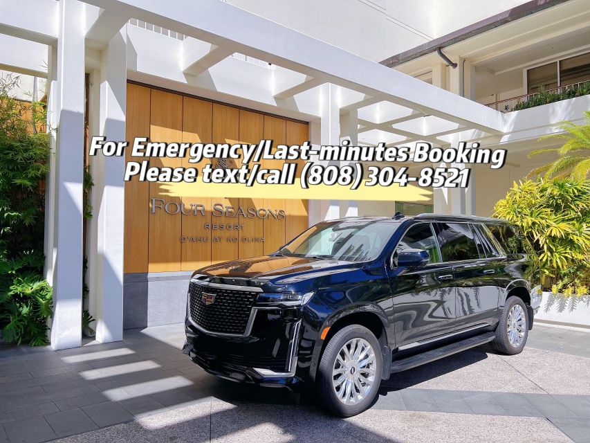 VIP Transfer: Ko Olina to Honolulu Airport or Vice Versa - Key Points