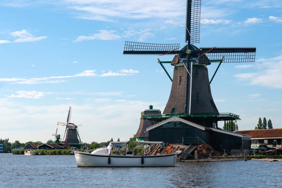 Zaanse Schans Windmills: Private Cruise With Food and Drinks - Overview of the Activity