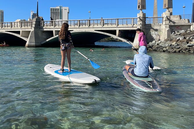 1-Hour Paddle Board in Condado Lagoon - Included in the Tour